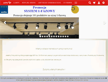 Tablet Screenshot of lampywcentrum.pl